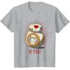 image:imageStar Wars BB8 Mine Heart Eyes TShirtHeather Grey