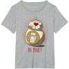 image:imageStar Wars BB8 Mine Heart Eyes TShirtHeather Grey