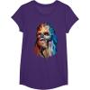 image:imageStar Wars Chewbacca Awesome Geometric Style Chewie Portrait TShirtPurple