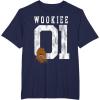 image:imageStar Wars Chewbacca Chewie Wookie Jersey TShirt TShirtNavy Blue