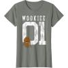 image:imageStar Wars Chewbacca Chewie Wookie Jersey TShirt TShirtOlive Heather