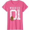 image:imageStar Wars Chewbacca Chewie Wookie Jersey TShirt TShirtPink Heather