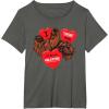 image:imageStar Wars Chewbacca Chews You Heart Valentines Day TShirtAsphalt Grey