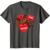 image:imageStar Wars Chewbacca Chews You Heart Valentines Day TShirtAsphalt Grey