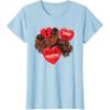 image:imageStar Wars Chewbacca Chews You Heart Valentines Day TShirtBaby Blue