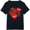 image:imageStar Wars Chewbacca Chews You Heart Valentines Day TShirtBlack