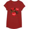 image:imageStar Wars Chewbacca Chews You Heart Valentines Day TShirtCranberry Red
