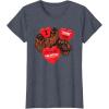 image:imageStar Wars Chewbacca Chews You Heart Valentines Day TShirtHeather Blue