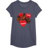 image:imageStar Wars Chewbacca Chews You Heart Valentines Day TShirtHeather Blue