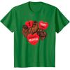 image:imageStar Wars Chewbacca Chews You Heart Valentines Day TShirtKelly Green