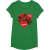 image:imageStar Wars Chewbacca Chews You Heart Valentines Day TShirtKelly Green