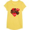 image:imageStar Wars Chewbacca Chews You Heart Valentines Day TShirtLemon Yellow
