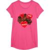 image:imageStar Wars Chewbacca Chews You Heart Valentines Day TShirtPink Heather