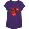 image:imageStar Wars Chewbacca Chews You Heart Valentines Day TShirtPurple