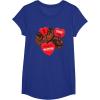 image:imageStar Wars Chewbacca Chews You Heart Valentines Day TShirtRoyal Blue