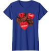 image:imageStar Wars Chewbacca Chews You Heart Valentines Day TShirtRoyal Blue