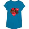 image:imageStar Wars Chewbacca Chews You Heart Valentines Day TShirtSapphire Blue