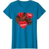 image:imageStar Wars Chewbacca Chews You Heart Valentines Day TShirtSapphire Blue