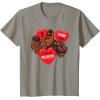 image:imageStar Wars Chewbacca Chews You Heart Valentines Day TShirtSlate Grey