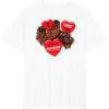 image:imageStar Wars Chewbacca Chews You Heart Valentines Day TShirtWhite