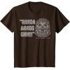image:imageStar Wars Chewbacca Classic RRROAARRGGGHH Graphic TShirt TShirtBrown