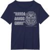 image:imageStar Wars Chewbacca Classic RRROAARRGGGHH Graphic TShirt TShirtNavy Blue