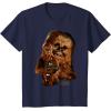 image:imageStar Wars Chewbacca Collage Logo TShirtNavy Blue