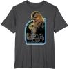 image:imageStar Wars Chewbacca Episode 7 Bowcaster Graphic TShirtDark Heather Grey