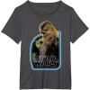 image:imageStar Wars Chewbacca Episode 7 Bowcaster Graphic TShirtDark Heather Grey