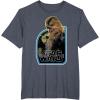 image:imageStar Wars Chewbacca Episode 7 Bowcaster Graphic TShirtHeather Blue