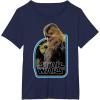 image:imageStar Wars Chewbacca Episode 7 Bowcaster Graphic TShirtNavy Blue