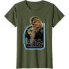 image:imageStar Wars Chewbacca Episode 7 Bowcaster Graphic TShirtOlive Green