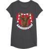 image:imageStar Wars Chewbacca Holding Heart Lights TShirtDark Heather Grey