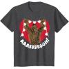 image:imageStar Wars Chewbacca Holding Heart Lights TShirtDark Heather Grey