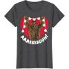 image:imageStar Wars Chewbacca Holding Heart Lights TShirtDark Heather Grey