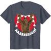 image:imageStar Wars Chewbacca Holding Heart Lights TShirtHeather Blue