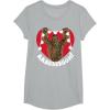 image:imageStar Wars Chewbacca Holding Heart Lights TShirtHeather Grey