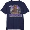 image:imageStar Wars Chewbacca Kiss A Wookiee Graphic TShirtNavy Blue