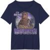 image:imageStar Wars Chewbacca Kiss A Wookiee Graphic TShirtNavy Blue