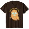 image:imageStar Wars Chewbacca Messy Hair Dont Care TShirtBrown