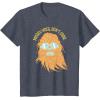 image:imageStar Wars Chewbacca Messy Hair Dont Care TShirtHeather Blue
