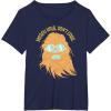 image:imageStar Wars Chewbacca Messy Hair Dont Care TShirtNavy Blue