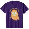 image:imageStar Wars Chewbacca Messy Hair Dont Care TShirtPurple