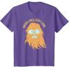 image:imageStar Wars Chewbacca Messy Hair Dont Care TShirtPurple Heather