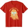 image:imageStar Wars Chewbacca Messy Hair Dont Care TShirtRed