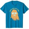 image:imageStar Wars Chewbacca Messy Hair Dont Care TShirtSapphire Blue