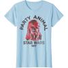 image:imageStar Wars Chewbacca Party Animal red Hue Portrait TShirtBaby Blue