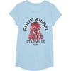 image:imageStar Wars Chewbacca Party Animal red Hue Portrait TShirtBaby Blue