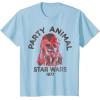 image:imageStar Wars Chewbacca Party Animal red Hue Portrait TShirtBaby Blue