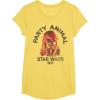 image:imageStar Wars Chewbacca Party Animal red Hue Portrait TShirtLemon Yellow